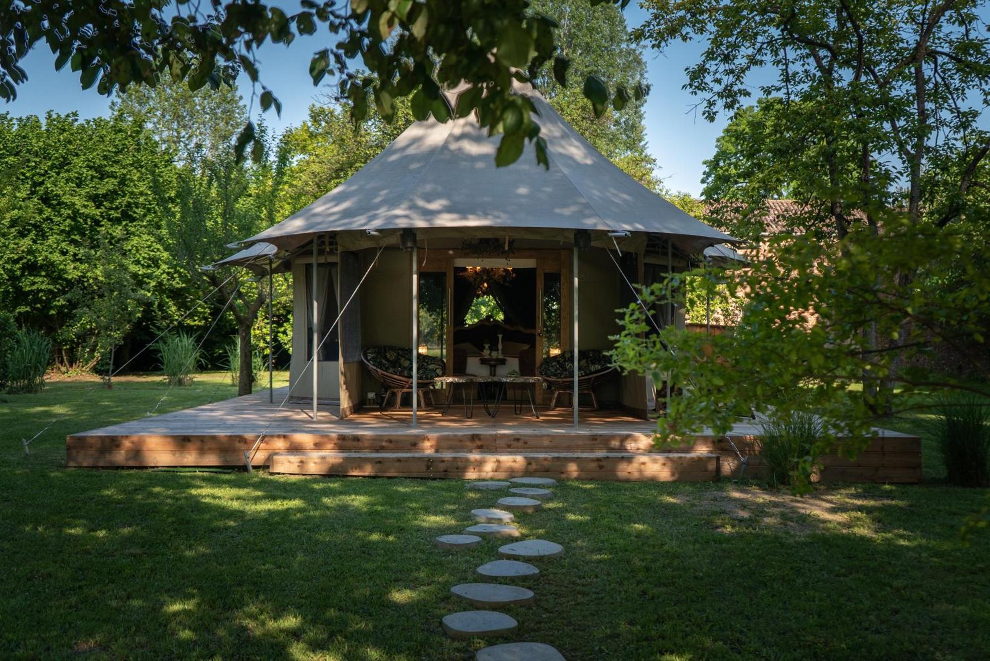 Glamping Canonici Di San Marco Мирано Екстериор снимка