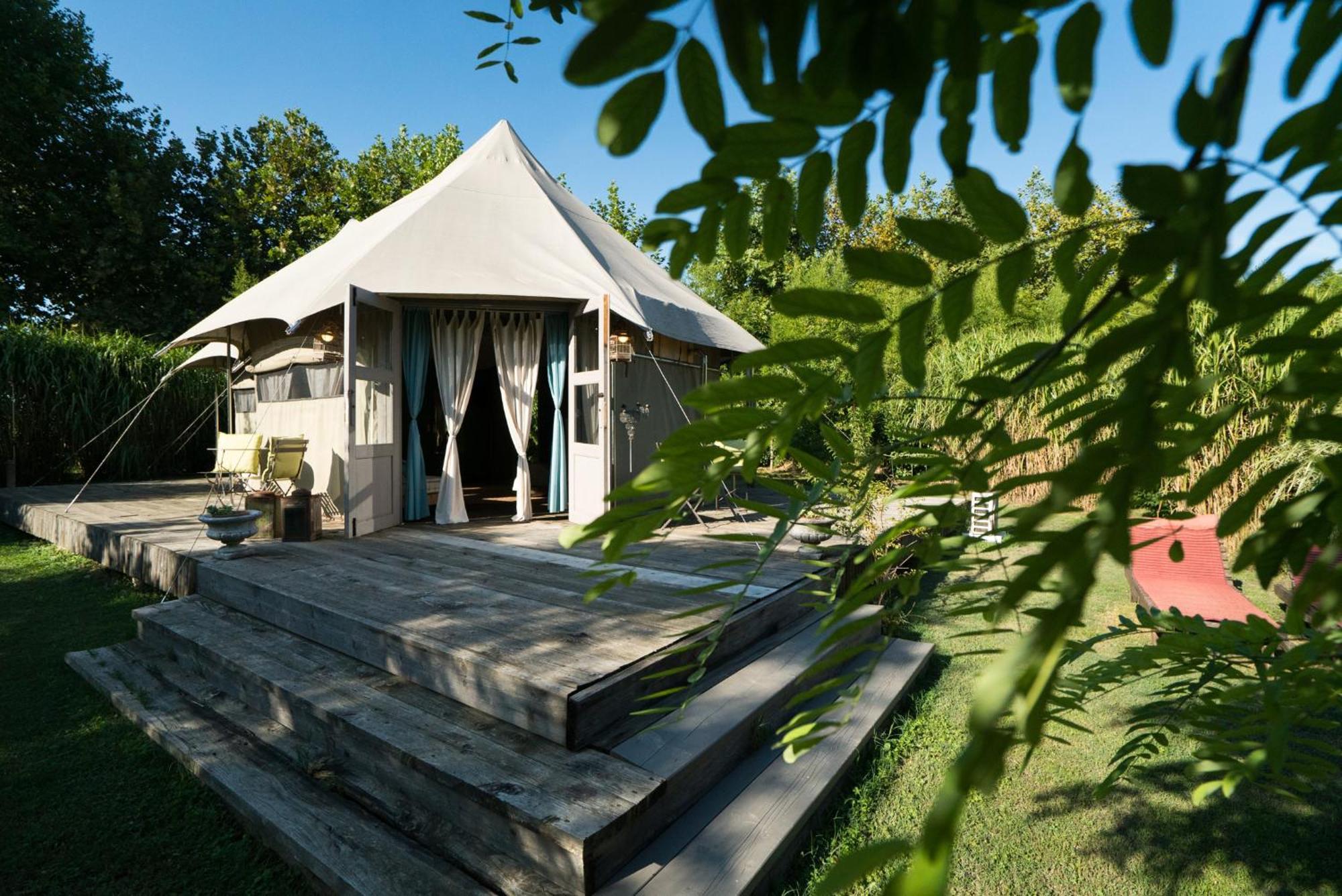 Glamping Canonici Di San Marco Мирано Екстериор снимка